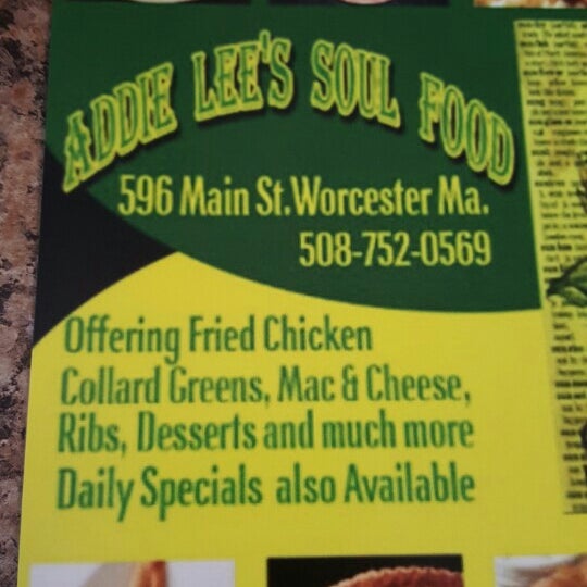 Addie Lee's Soul Food - Central Business District - 1 tip