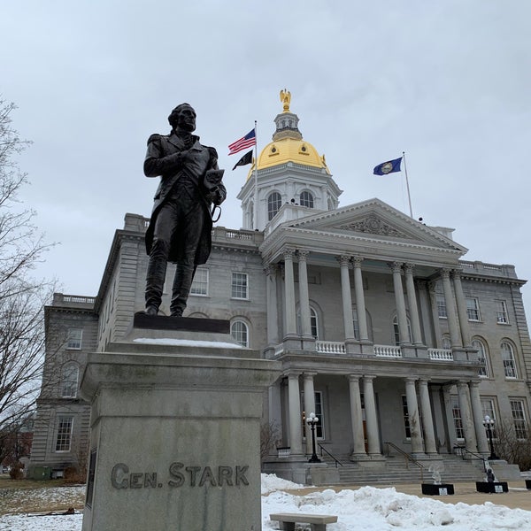Photo taken at New Hampshire State House by Ben H. on 2/1/2021