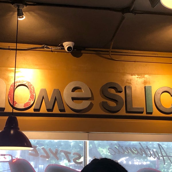 Photo taken at Home Slice Pizza by Karen J. on 6/21/2019
