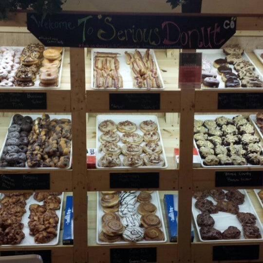 Photo taken at Serious Donut Co by Nick K. on 4/7/2014