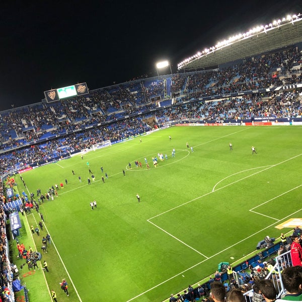 3/10/2018 tarihinde Mohammed F.ziyaretçi tarafından Estadio La Rosaleda'de çekilen fotoğraf