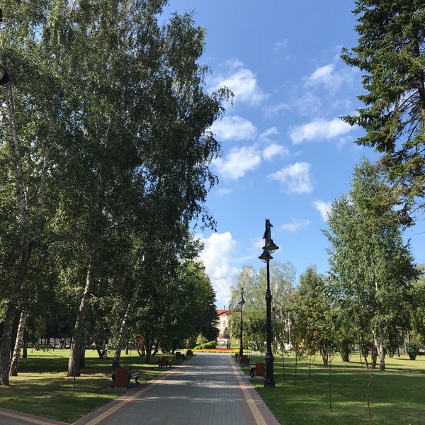 Photo taken at Новособорная площадь by Kate B. on 8/25/2019