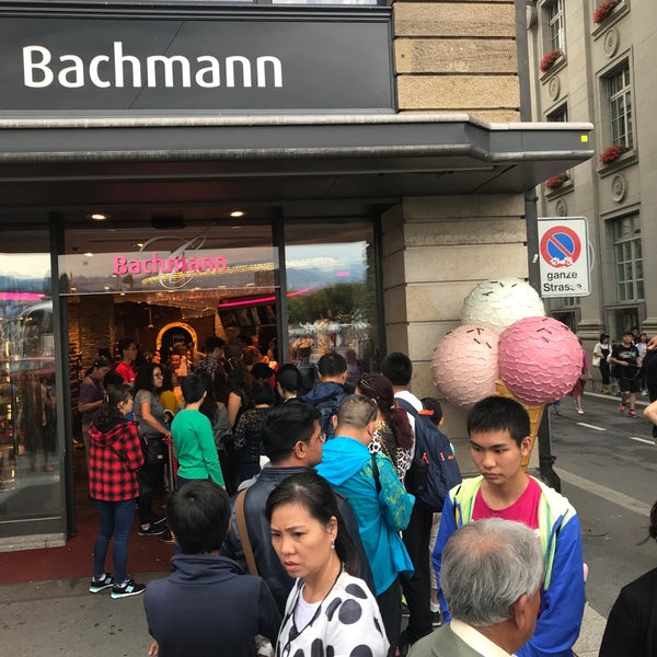 Photo taken at Confiserie Bachmann by Ruba A. on 7/28/2018