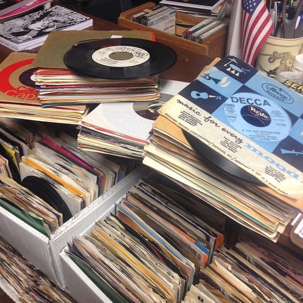 Photo taken at Iris Records by Stephen G. on 2/10/2015