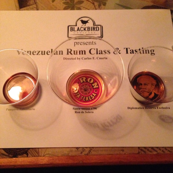 Went for a Venezuelan rum tasting class. Cool spot and nice back patio.