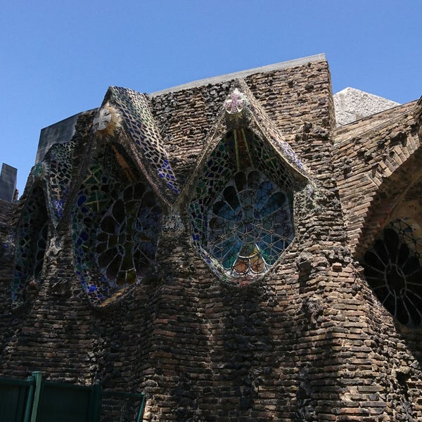Photo taken at Cripta Gaudí by Yuri on 5/30/2018