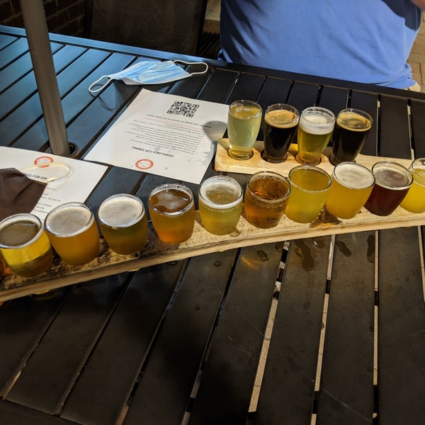Photo taken at Round Guys Brewing Company by John S. on 9/7/2020