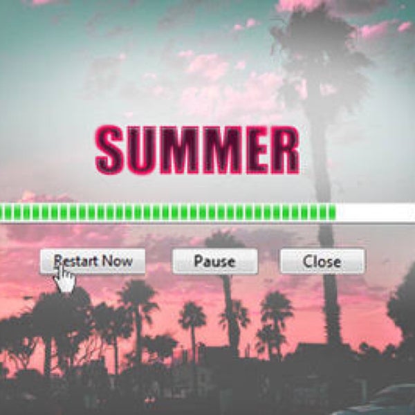 Summer started. Summer started