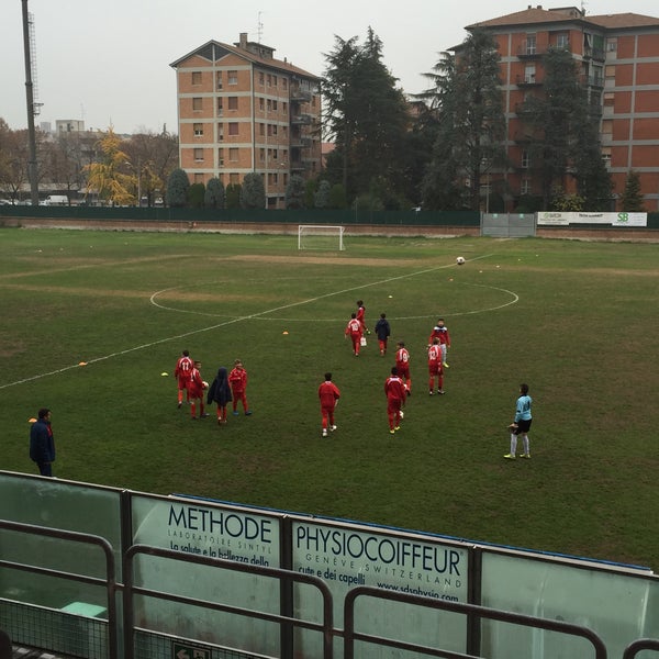 Photo taken at Stadio Mirabello by PierG G. on 11/14/2015