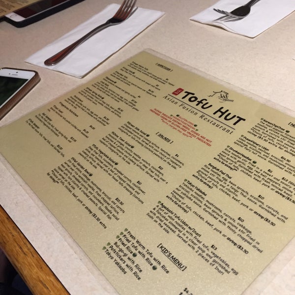 Tofu Hut Lacey'de Asya Restoranı