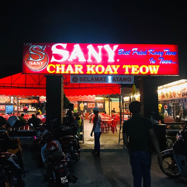 Char kuey teow sany 21 Tempat