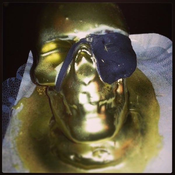 รูปภาพถ่ายที่ Gold Skull Burger &amp; Grill โดย Gold S. เมื่อ 2/24/2014