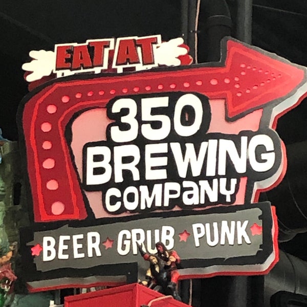 Photo taken at 350 Brewing Company by See B. on 9/7/2019