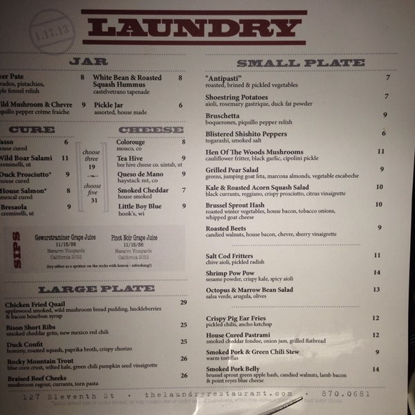 1/26/2014にAdrienne D.がLaundry Restaurantで撮った写真