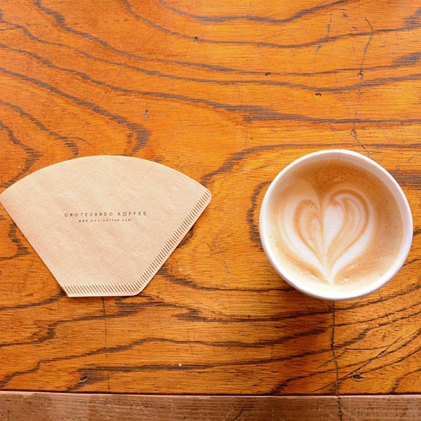 Photo taken at Omotesando Koffee by ふらふら に. on 12/27/2015