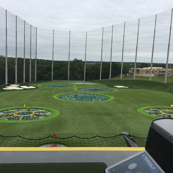 Photo taken at Topgolf by Andrew W. on 6/23/2015
