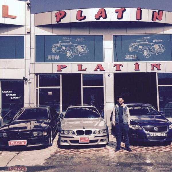 platin otomotiv oto bayisi da fotograflar