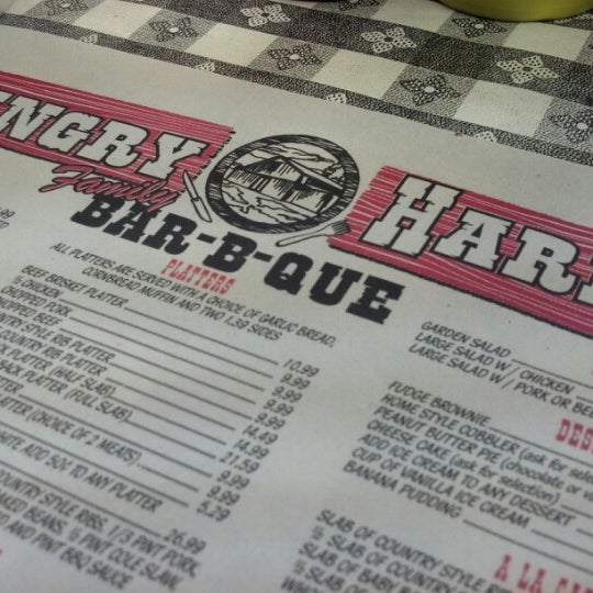 Photo taken at Hungry Harry&#39;s Famous BBQ by laura m. on 1/29/2013