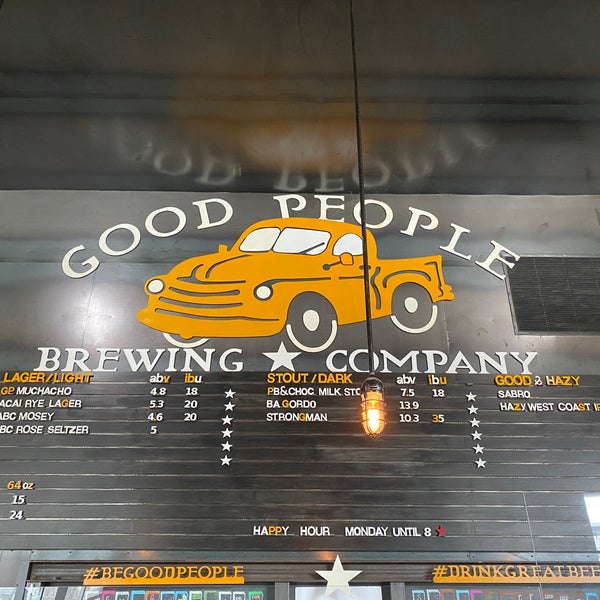 Foto tirada no(a) Good People Brewing Company por Todd M. em 3/15/2021