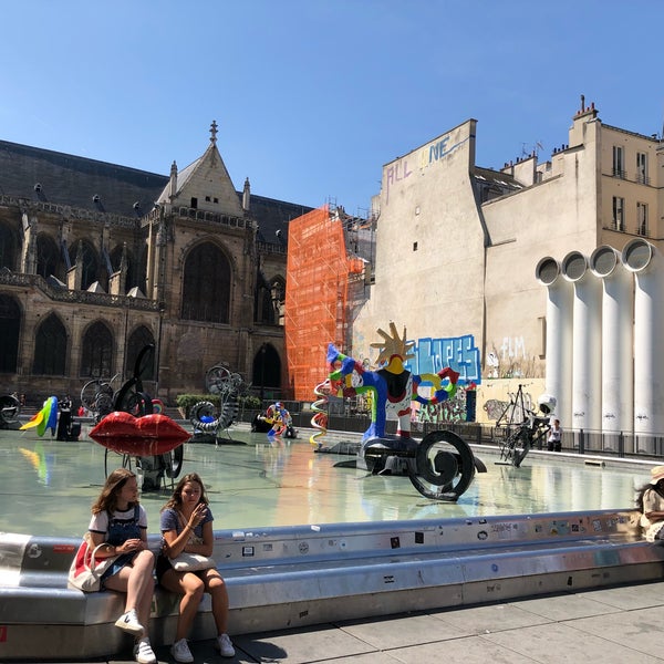 Place Igor Stravinsky HôteldeVille Paris, ÎledeFrance