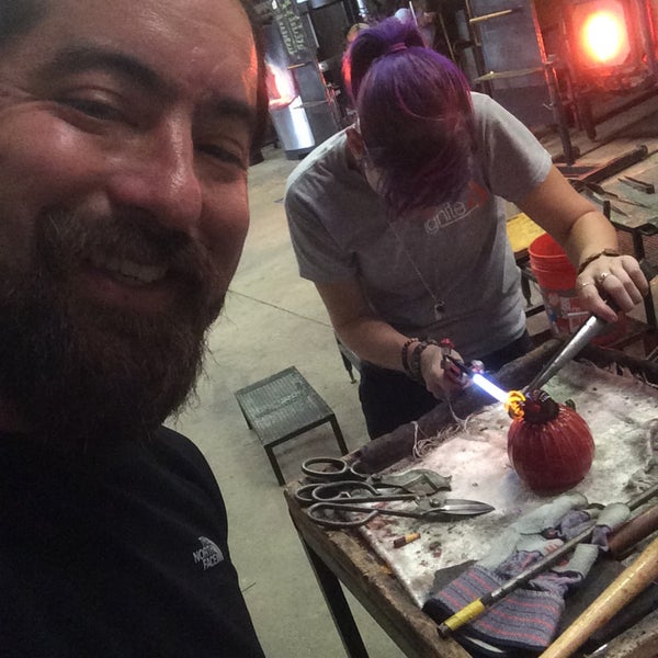 Photo taken at Ignite Glass Studios by Stephen O. on 10/3/2015
