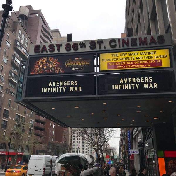 4/27/2018にEyal G.がCity Cinemas 86th Street Eastで撮った写真