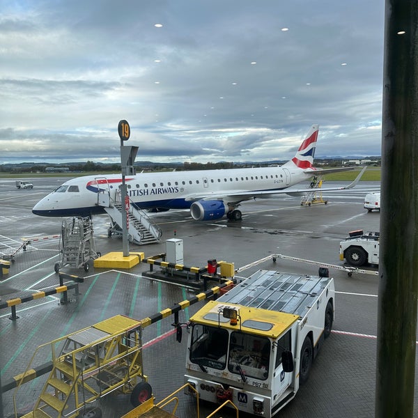 Photo taken at Glasgow Airport (GLA) by Yazer on 10/21/2023