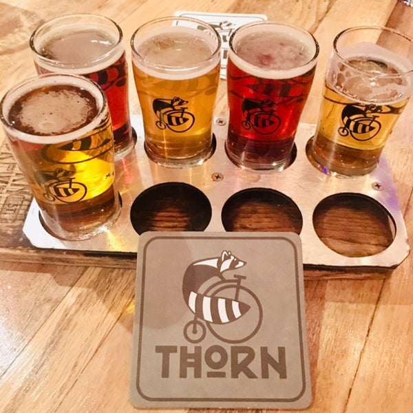 Photo taken at Thorn Street Brewery by Alejandro on 12/29/2018