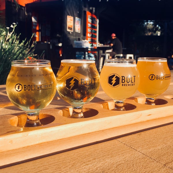 Photo taken at Bolt Brewery by Alejandro on 7/27/2018