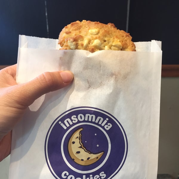 Photo taken at Insomnia Cookies by Annie H. on 9/9/2016