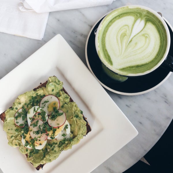 The avocado toast is sublime and the service is great, but I could take or leave the matcha latte. Painfully trendy
