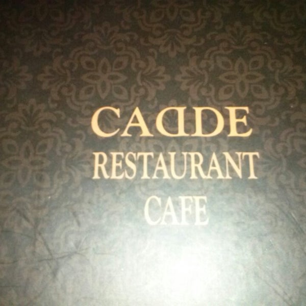 Das Foto wurde bei Cadde Cafe von Gizem C. am 2/26/2014 aufgenommen