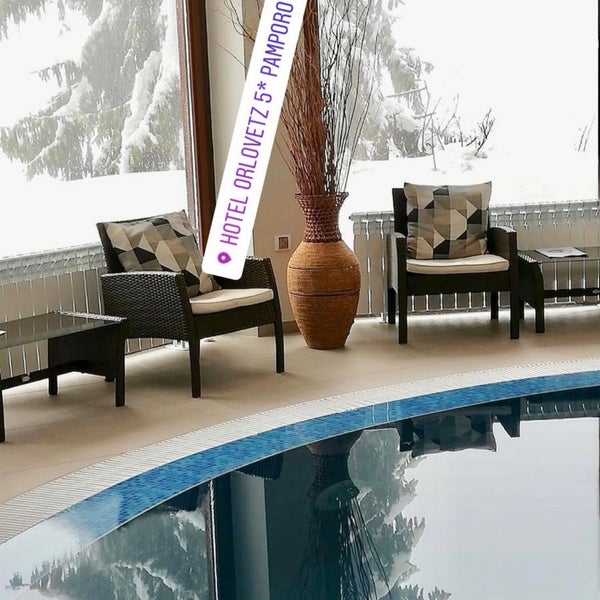 Photo taken at Хотел Орловец (Hotel Orlovetz) by Gülay O. on 1/27/2019