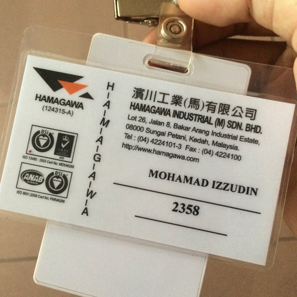 Hamagawa Industrial Sdn Bhd