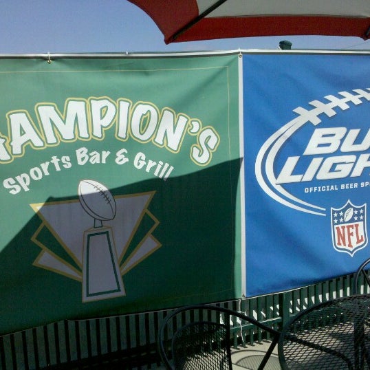 Photo taken at Champion&#39;s Sports Bar and Grill by BudLight G. on 9/30/2012