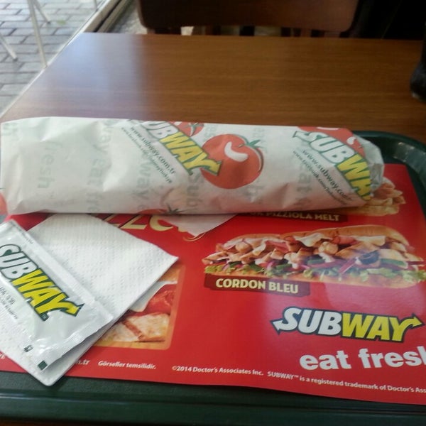 Photo taken at Subway by Gamze Y. on 2/16/2014