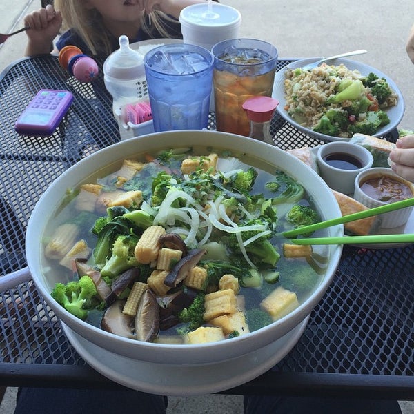 Photo taken at Sprouts Springrolls &amp; Pho by Jeff M. on 10/24/2014