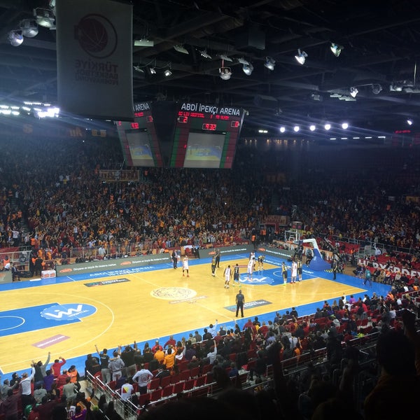 Photo taken at Abdi İpekçi Arena by Deniz on 3/9/2015