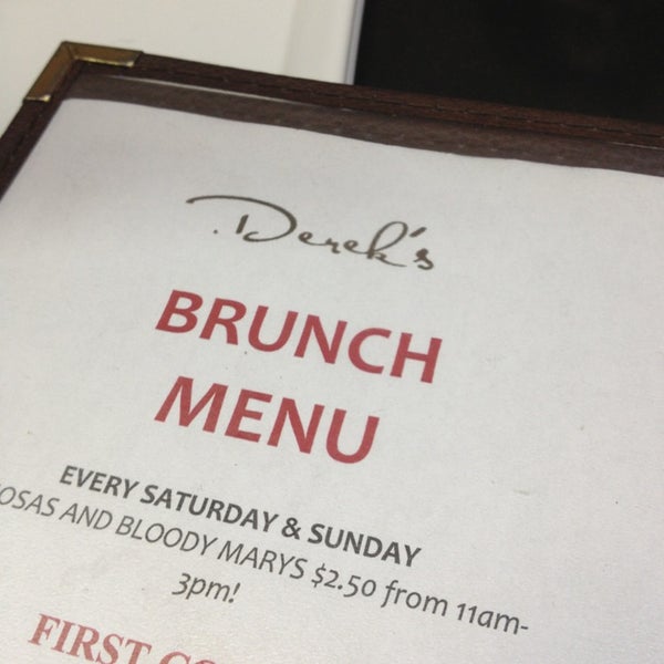 Foto diambil di Derek&#39;s Restaurant oleh Nina D. pada 8/25/2013