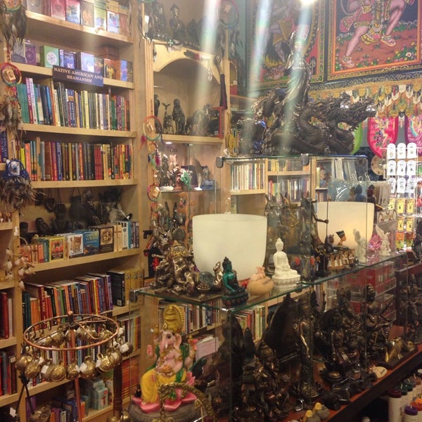 Photo taken at Namaste Bookshop by Irina M. on 10/11/2014
