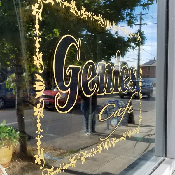 Photo taken at Genies Cafe by hm h. on 10/16/2017