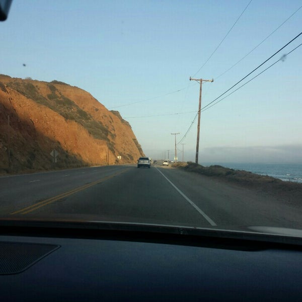 Pacific Coast Highway - Hwy 1 - Road in Eastern Malibu