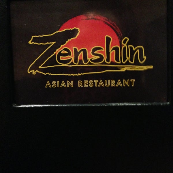 Снимок сделан в Zenshin Asian Restaurant пользователем Jean C. 4/21/2013