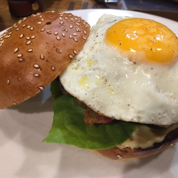 Sunrise Burger is great if you're into the runny egg yolk vibe! Scrumptious!