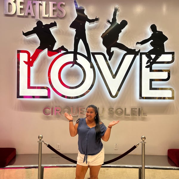 Photo taken at The Beatles LOVE (Cirque du Soleil) by Melissa D. on 8/10/2022