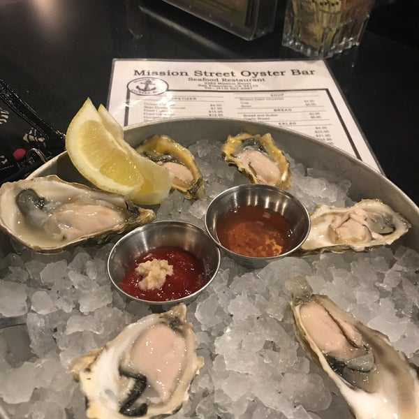 Photo taken at Mission Street Oyster Bar by Melissa D. on 8/3/2017