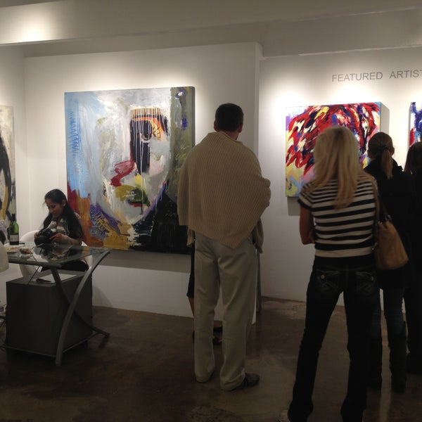 Photo taken at Hugo Rivera Gallery by Hugo Rivera Gallery on 1/31/2014