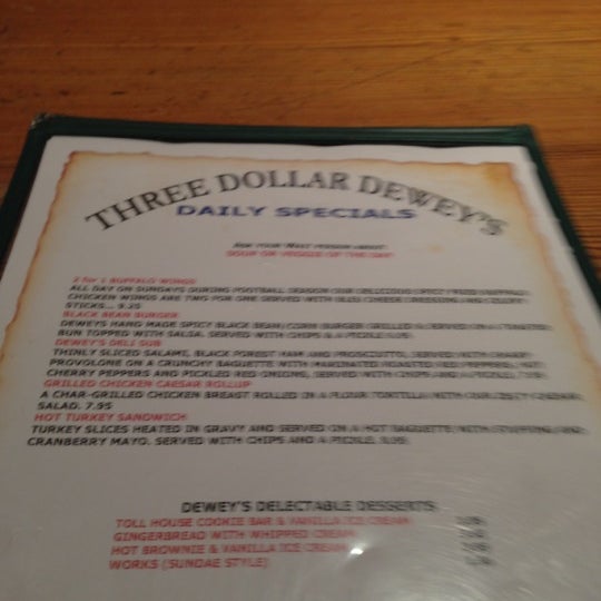 Photo taken at Three Dollar Deweys by Ace on 11/25/2012