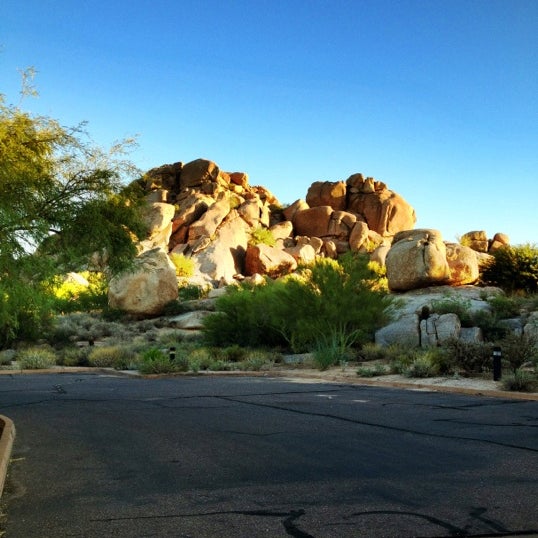 Photo taken at Boulders Golf Club by Scherjang S. on 10/21/2012