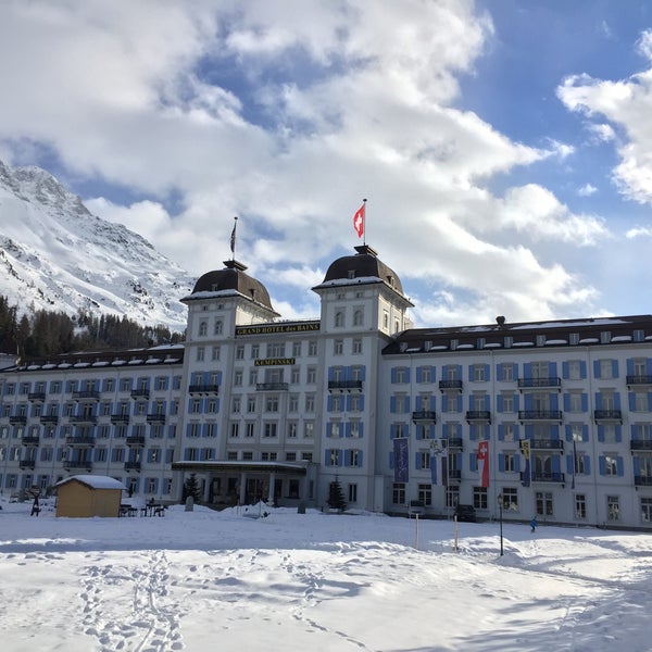 Das Foto wurde bei Kempinski Grand Hotel des Bains von Dogan G. am 3/1/2016 aufgenommen